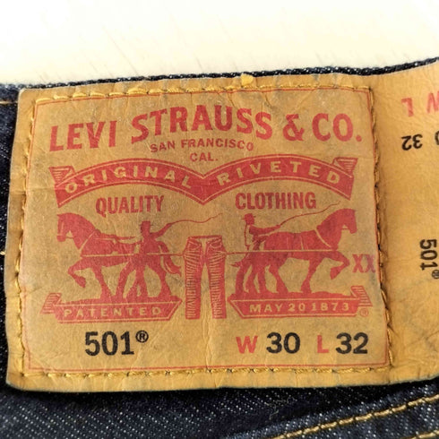 リーバイス Levis 501 ボタンフライ ストレートデニムパンツ メンズ W30L32