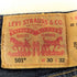 リーバイス Levis 501 ボタンフライ ストレートデニムパンツ メンズ W30L32