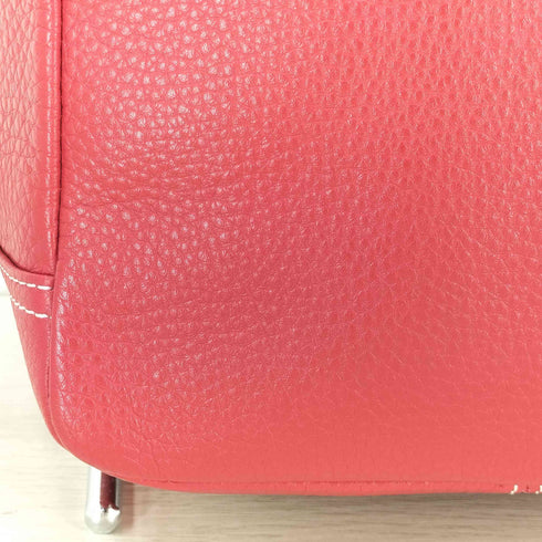 ハマノ HAMANO レザー ハンドバック ミニボストン レディース