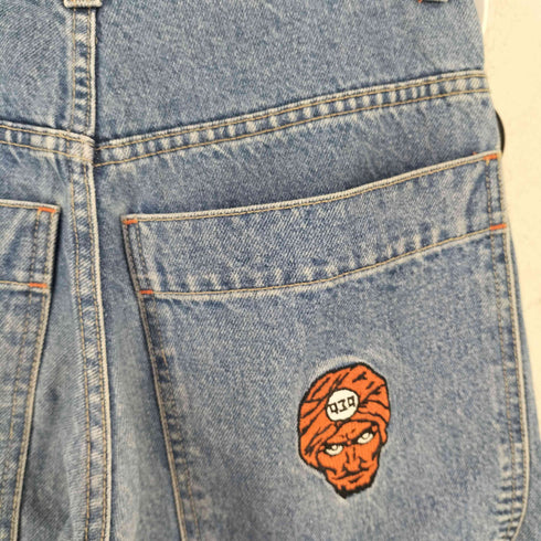 939 USA製 ヒップ刺繍 バギーデニムパンツ メンズ 29