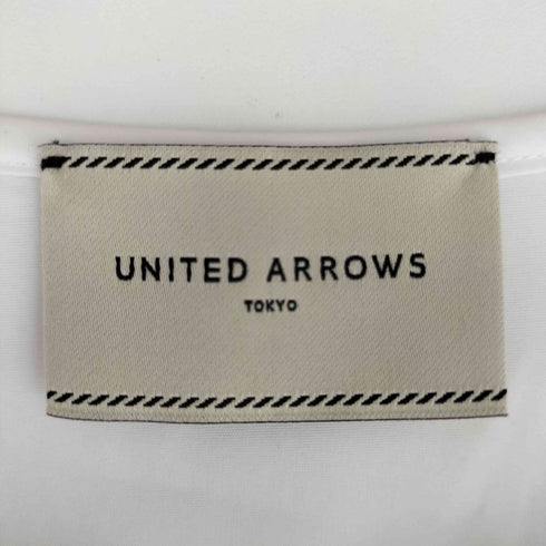 ユナイテッドアローズ UNITED ARROWS P ギャザー ノースリーブ ブラウス レディース JPN:36