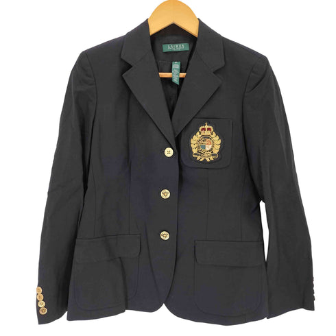 ローレンラルフローレン LAUREN RALPH LAUREN エンブレム ジャケット レディース 8P