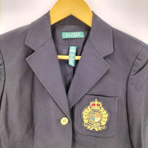 ローレンラルフローレン LAUREN RALPH LAUREN エンブレム ジャケット レディース 8P