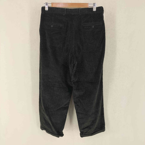 Linea Naturale 70-80s USA製 2タック 太畝 コーデュロイパンツ メンズ 33