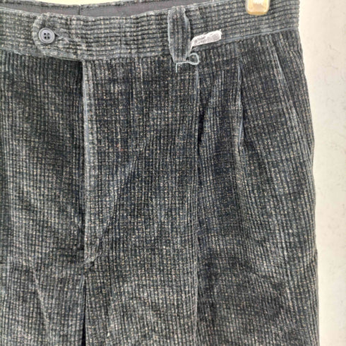 Linea Naturale 70-80s USA製 2タック 太畝 コーデュロイパンツ メンズ 33