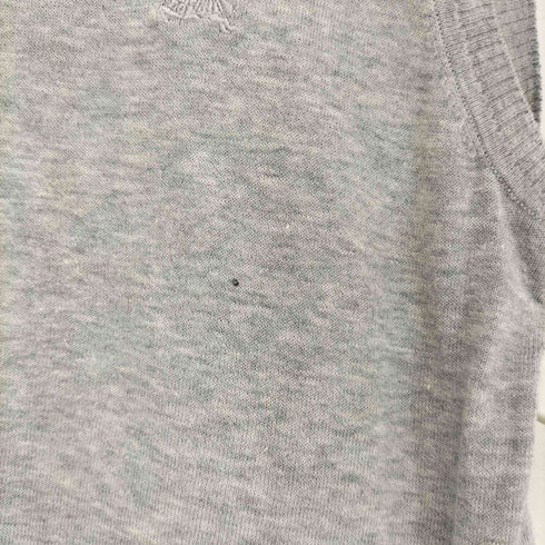 バーバリーブルーレーベル BURBERRY BLUE LABEL ワンポイント刺繍ニットベスト レディース EUR:38