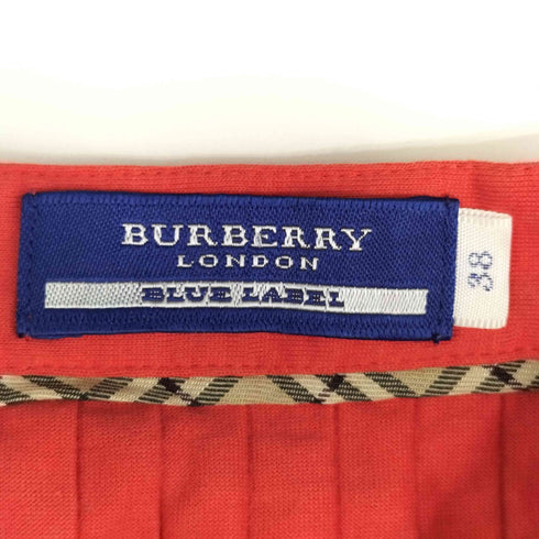 バーバリーブルーレーベル BURBERRY BLUE LABEL プリーツデザインノースリーブブラウス レディース EUR:38