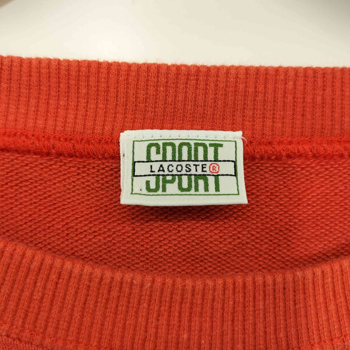 ラコステスポーツ LACOSTE SPORT ワンポイント 刺繍 スウェット レディース JPN:40