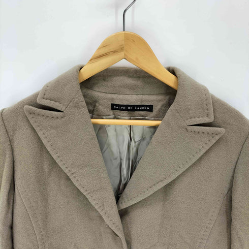 ラルフローレンアールエル RALPH RL LAUREN アンゴラ ロングコート レディース 9