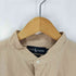 ラルフローレン RALPH LAUREN YARMOUTH チェック ノーカラー長袖シャツ メンズ 17 32/33