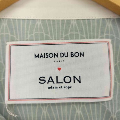 サロンアダムエロペ SALON adam et rope maison du bon 総柄 長袖 シャツ ブラウス レディース FREE