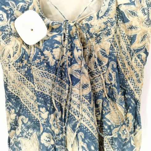 ラルフローレン RALPH LAUREN 90S アジアン柄 ノースリーブワンピース レディース 11