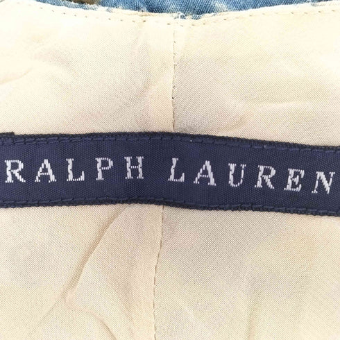 ラルフローレン RALPH LAUREN 90S アジアン柄 ノースリーブワンピース レディース 11