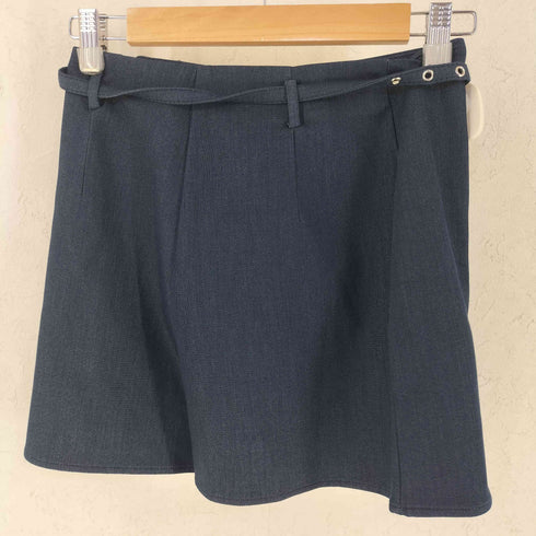ザラ ZARA ベルテッドキュロットスカート レディース 24
