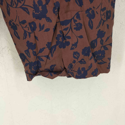 トゥデイフル TODAYFUL Flower Shantung Trousers レーヨン ツータック スラックス レディース 36