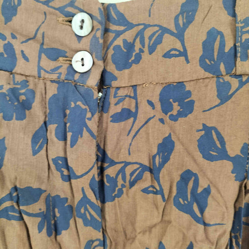 トゥデイフル TODAYFUL Flower Shantung Trousers レーヨン ツータック スラックス レディース 36