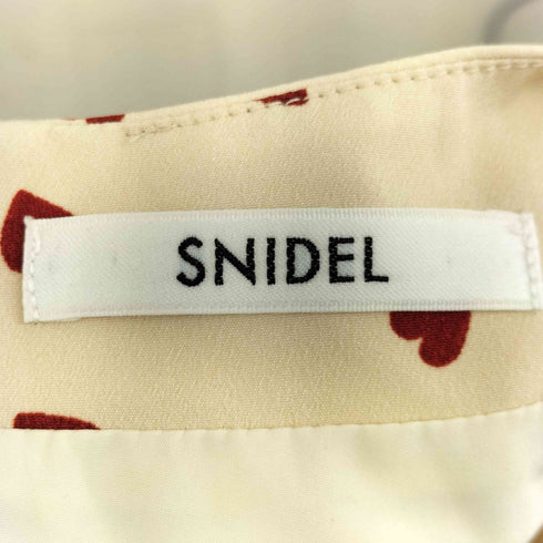 スナイデル snidel ハートプリントワンピース レディース FREE