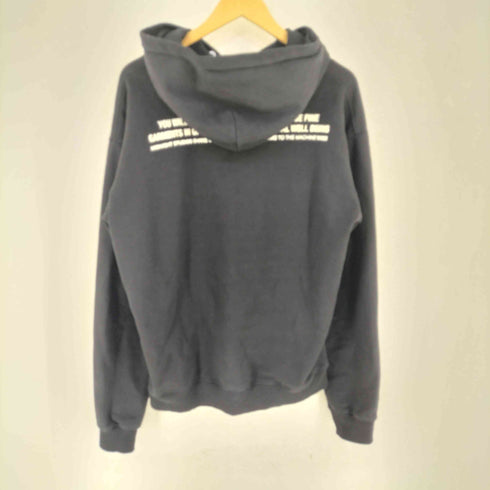 MIDNIGHT STUDIOS ミッドナイトスタジオ フロッキープリント フーディ メンズ import:S