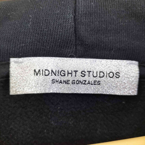 MIDNIGHT STUDIOS ミッドナイトスタジオ フロッキープリント フーディ メンズ import:S