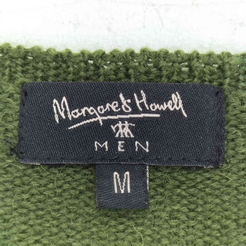 マーガレットハウエル MARGARET HOWELL ヘンリーネック ウール ニット メンズ JPN:M