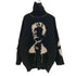 エムエムシックスメゾンマルジェラ MM6 Maison Margiela 21AW Reversed Intarsia Polo-Neck Sweater リバースデザイン タートルネック セーター レディース XL