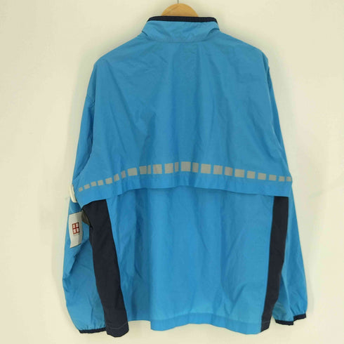 ナイキ NIKE 90-00S 赤黒タグ リフレクター バイカラー ジップアップ ナイロン ジャケット メンズ import:XL