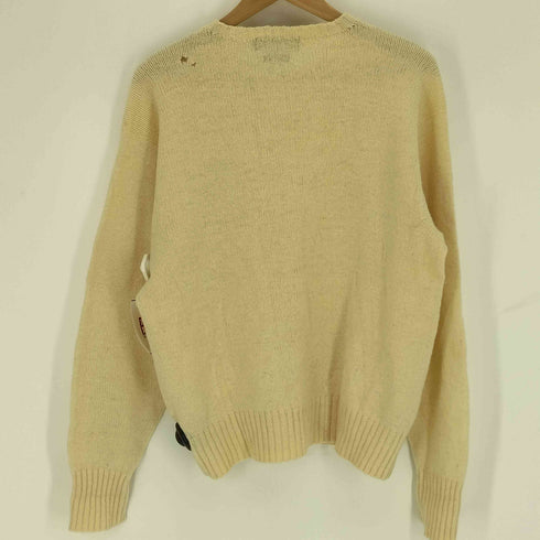 ポロバイラルフローレン Polo by RALPH LAUREN 90S ポニー刺繍 ウール プルオーバー ニット メンズ import:L