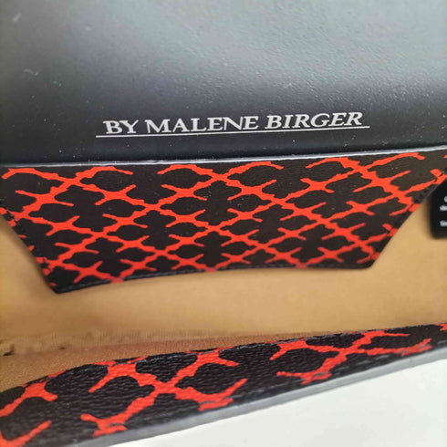 バイマレーヌバーガー BY MALENE BIRGER モノグラム レザー ショルダーバッグ レディース
