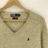 ポロバイラルフローレン Polo by RALPH LAUREN 90S ポニー刺繍 ウール プルオーバー ニット メンズ import:M