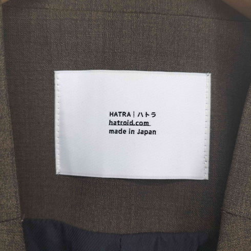 ハトラ hatra 25SS Dub Tailored Jacket レディース 1