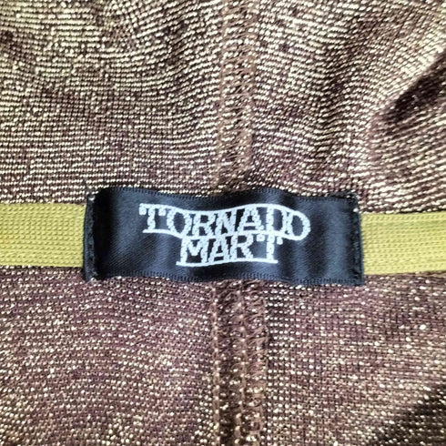 トルネードマート TORNADO MART 00S ラメ ノースリーブ ラメ パーカー Y2K メンズ