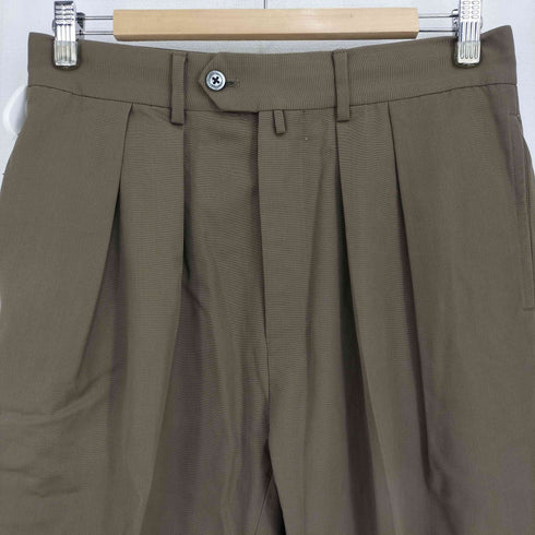 ニート NEAT WOOL HIGH DENSITY GABARDINE WIDE ワイドスラックス メンズ JPN:44