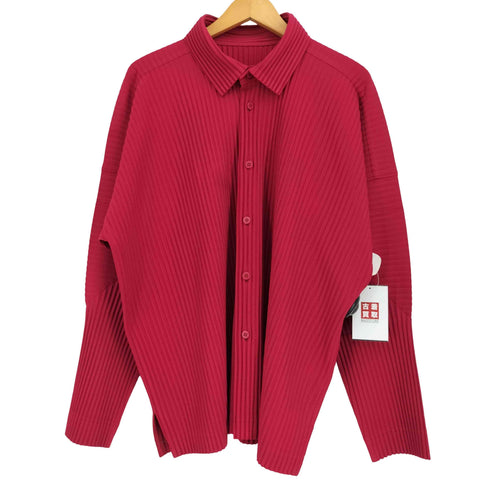 オムプリッセイッセイミヤケ HOMME PLISSE ISSEY MIYAKE 22SS プリーツ シャツジャケット メンズ JPN:2