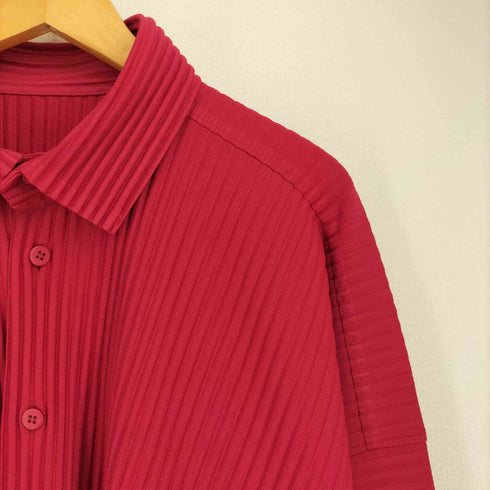 オムプリッセイッセイミヤケ HOMME PLISSE ISSEY MIYAKE 22SS プリーツ シャツジャケット メンズ JPN:2