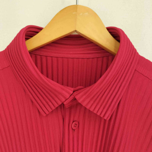オムプリッセイッセイミヤケ HOMME PLISSE ISSEY MIYAKE 22SS プリーツ シャツジャケット メンズ JPN:2