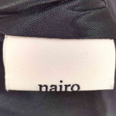 ナイロ nairo ノースリーブ ケープロングワンピース レディース SS