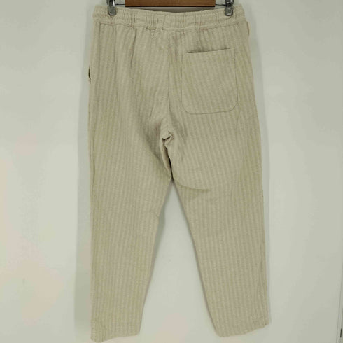 ザラ ZARA ジャガード チェック テーパード パンツ レディース JPN:XL