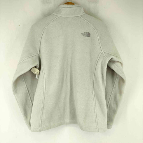 ザノースフェイス THE NORTH FACE ロゴ刺繍 ジップアップ フリースジャケット レディース JPN:L