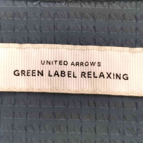 グリーンレーベルリラクシング GREEN LABEL RELAXING ドットエアー サッカー オープンカラー 半袖 シャツ 機能性 / 吸水速乾 ・ 伸縮性 メンズ JPN:XL