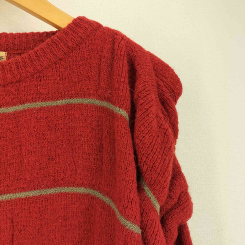イッセイミヤケ ISSEY MIYAKE 70S オールスタイルタグ マルチボーダーボリュームニット メンズ