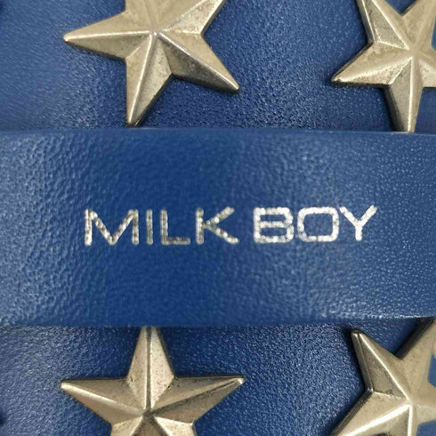 ミルクボーイ MILKBOY スター スタッズ レザーバングル レディース