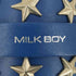 ミルクボーイ MILKBOY スター スタッズ レザーバングル レディース