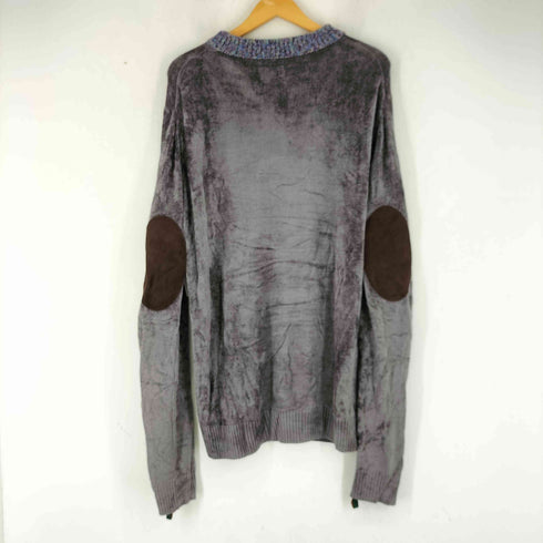 ベッドフォード BED J.W. FORD Long long sleeve エルボーパッチモールニットセーター メンズ JPN:3