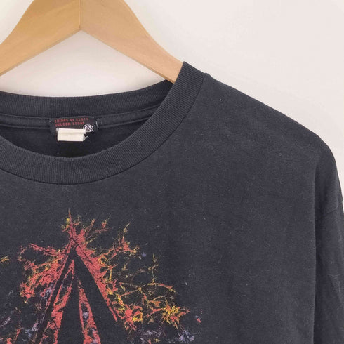ヴォルコム VOLCOM 90-00S フロント プリント L/S クルーネック Tシャツ メンズ import:L
