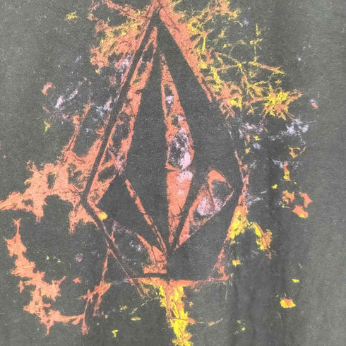 ヴォルコム VOLCOM 90-00S フロント プリント L/S クルーネック Tシャツ メンズ import:L