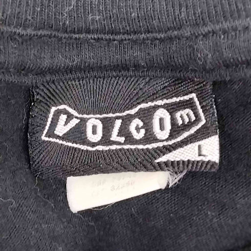 ヴォルコム VOLCOM 90-00S フロント プリント L/S クルーネック Tシャツ メンズ import:L