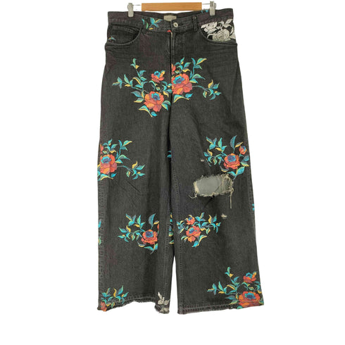ベッドフォード BED J.W. FORD Flower Pattern denim Pants フラワーパターン デニムパンツ メンズ JPN:3