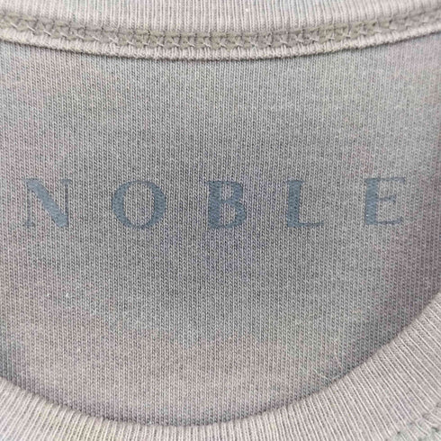 ノーブル Noble スビンコットンスムースコンパクトTシャツ レディース