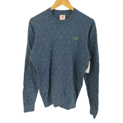ラコステライブ Lacoste Live ロゴワッペン コットン 長袖 ニット レディース 3
