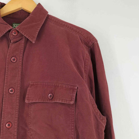 エルエルビーン L.L.Bean MADE IN USA 両フラップ コットンシャツ メンズ JPN:M